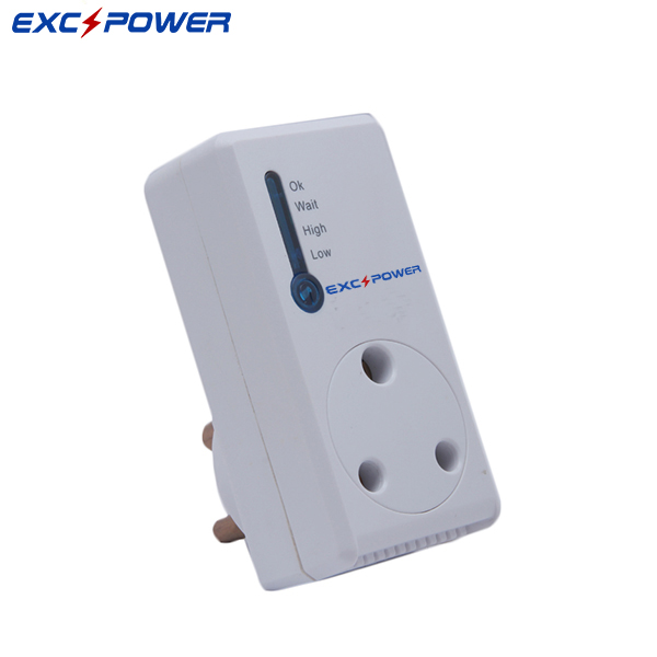 EP-047  Three Pin 16amp South African Plug Surge Protector with Bypass