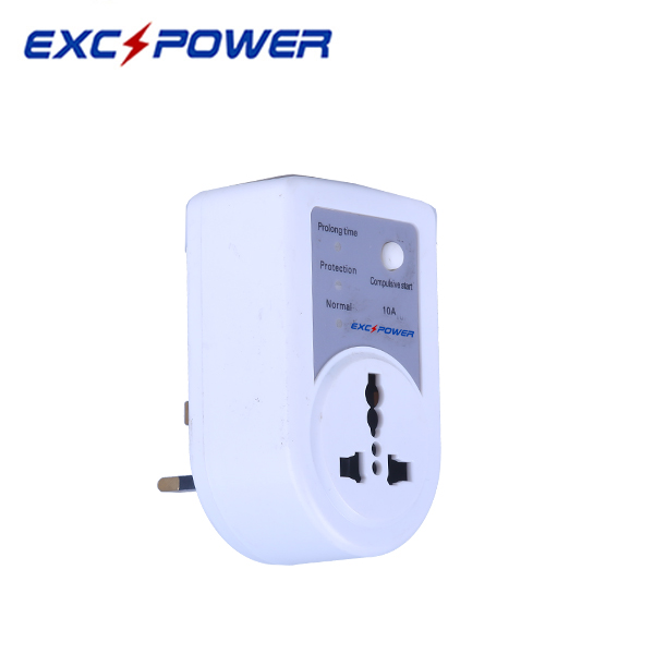 EP-191 General Socket 10A Voltage Guard with Bypass Button