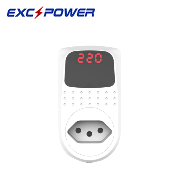 EP-098-D-B Brazil Plug 220V 16A Voltage Surge Protector for Air Conditioning and Freezer